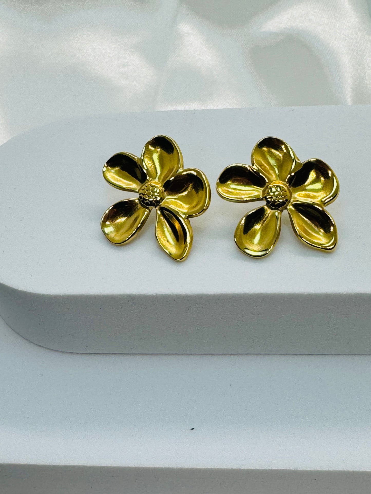 Boucles d'oreilles fleur