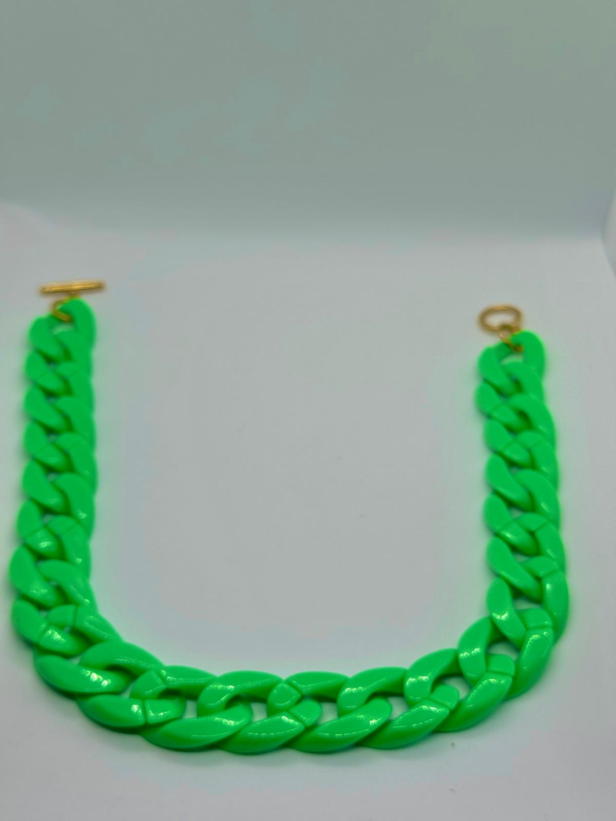Collier vert