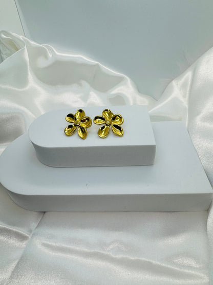 Boucles d'oreilles fleur